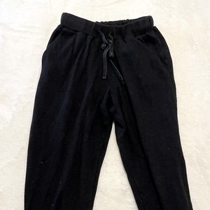 Zara cozy black cloth joggers